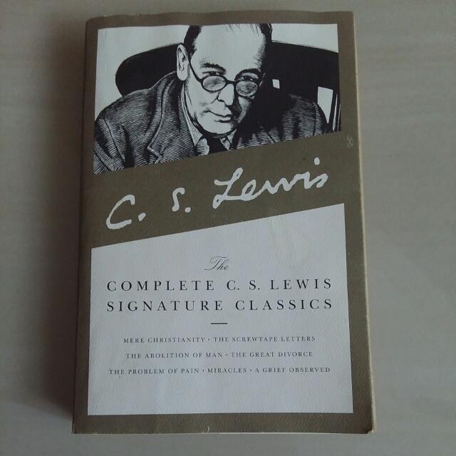 Complete C S Lewis Signature Classics Reserved Books