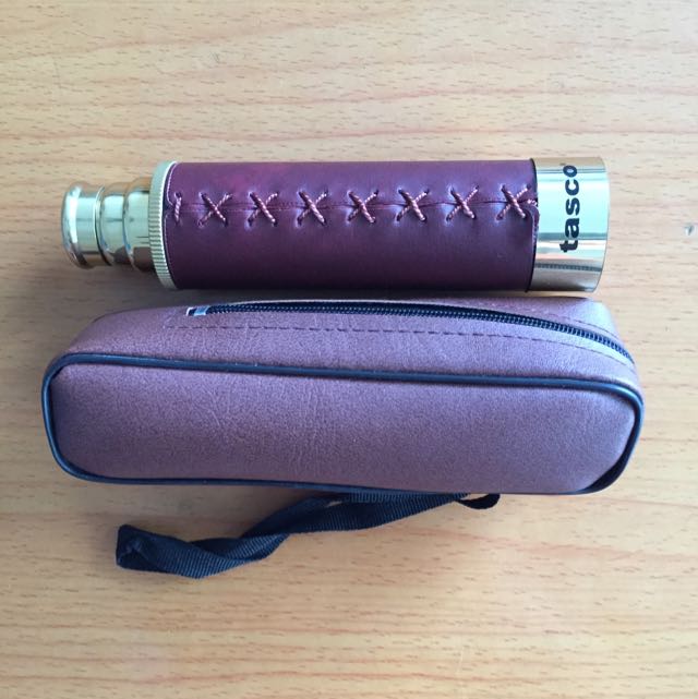 Tasco 25x30mm Vintage Brass Spyglass Telescope