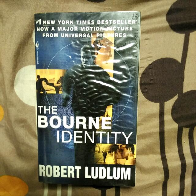 The Bourne Identity By Robert Ludlum Books Stationery On Carousell