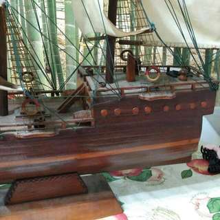 Old Antique Ship Model