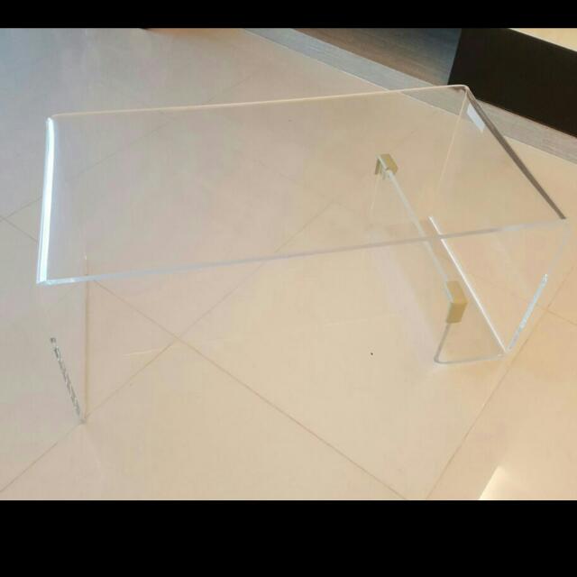 Acrylic Muji Clear Coffee Table Pending Furniture On Carou