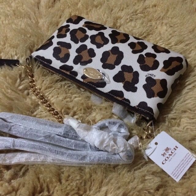Authentic STORE BOUGHT BRAND NEW Coach Quinn Ocelot Print Crossbody F35878 OCELOT PRINT Luxury on Carousell