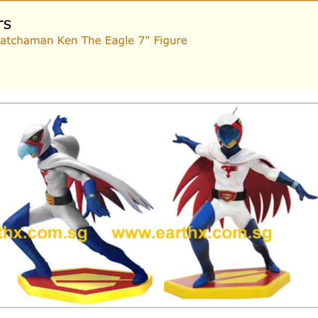 Wallpaper Battle Of The Planets Gatchaman Ken The Eagle 7 Figure Toys For iPhone