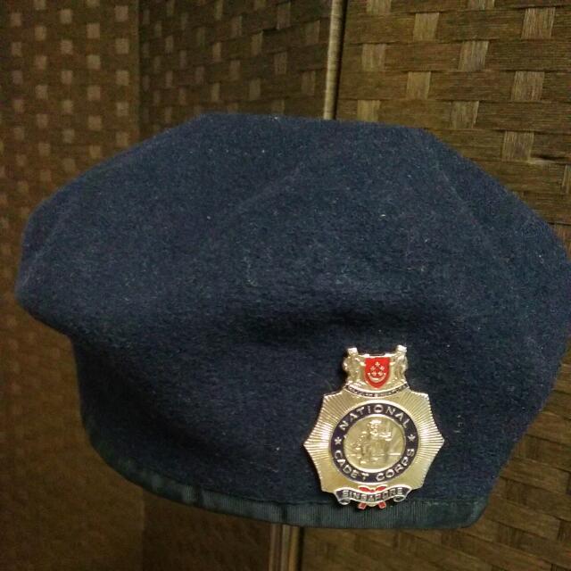 Reserved Beret With Ncc Crest Bulletin Board Looking For On Carousell