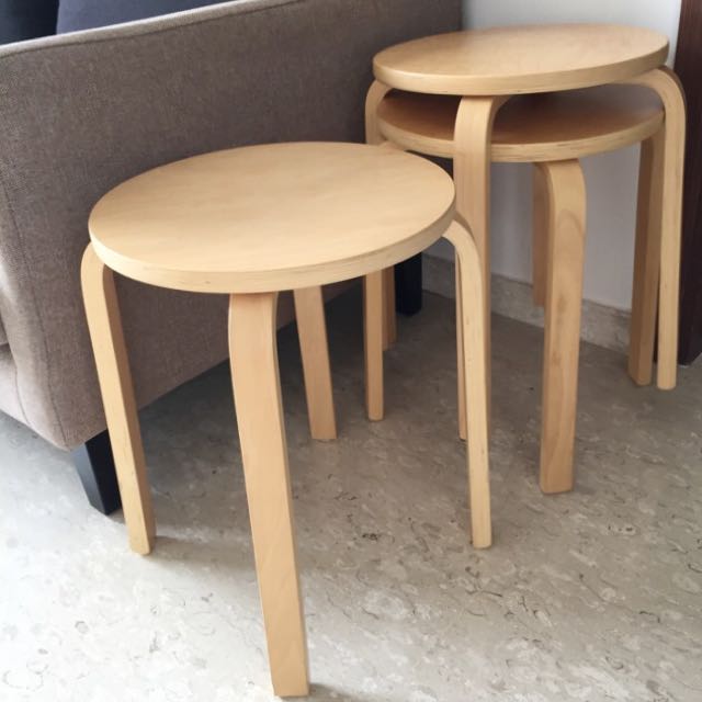 Frosta Stool with Cushion