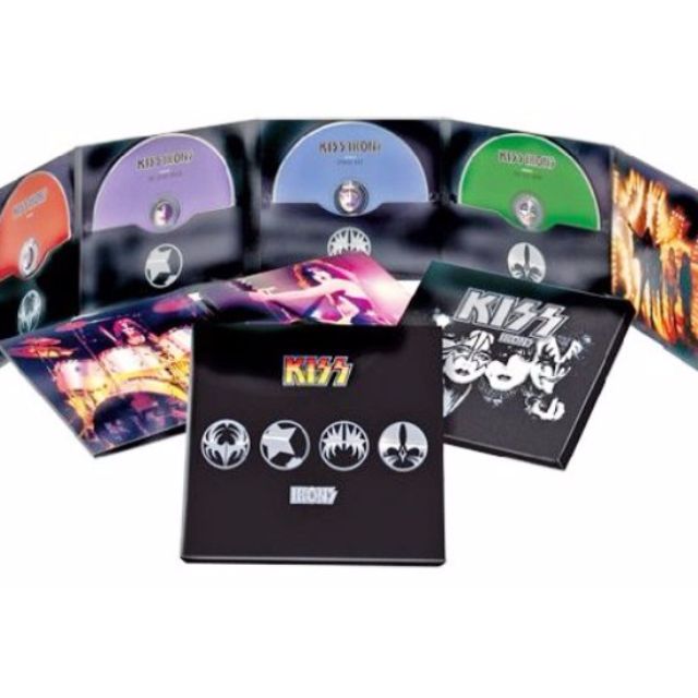 KISS - IKONS (4 CD Box Set) Rock Music Audio, TV & Home Appliances, TV ...