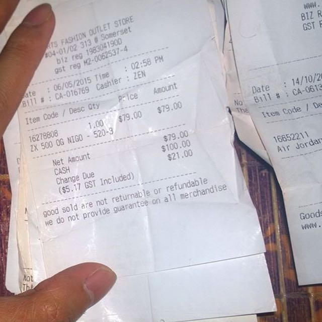 Le Receipt Men S Fashion Bags Belt Bags Clutches And Pouches On Carousell