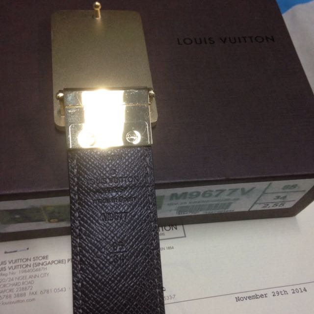 Louis Vuitton DAMIER Canvas Belt – CnExclusives