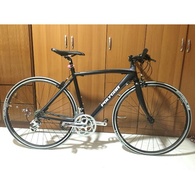 Polygon flat bar road bike new arrivals