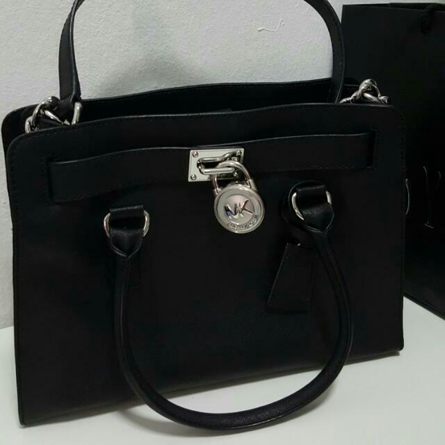 michael kors medium hamilton saffiano
