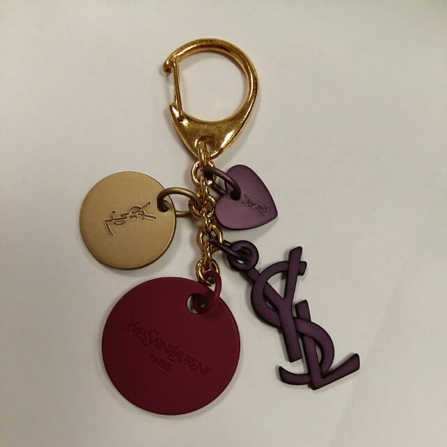 Saint Laurent YSL Bag Charm Key Ring