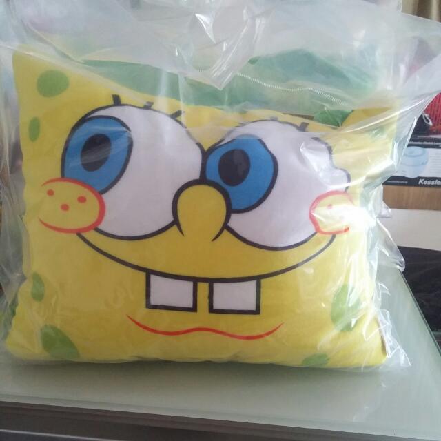 spongebob neck pillow
