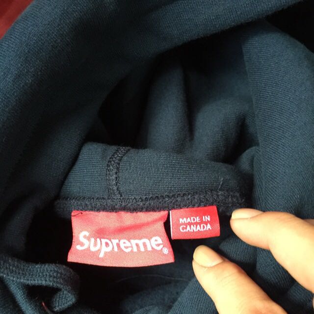 Supreme Fw13 Box Logo Pullover NAVY Everything Else on Carousell
