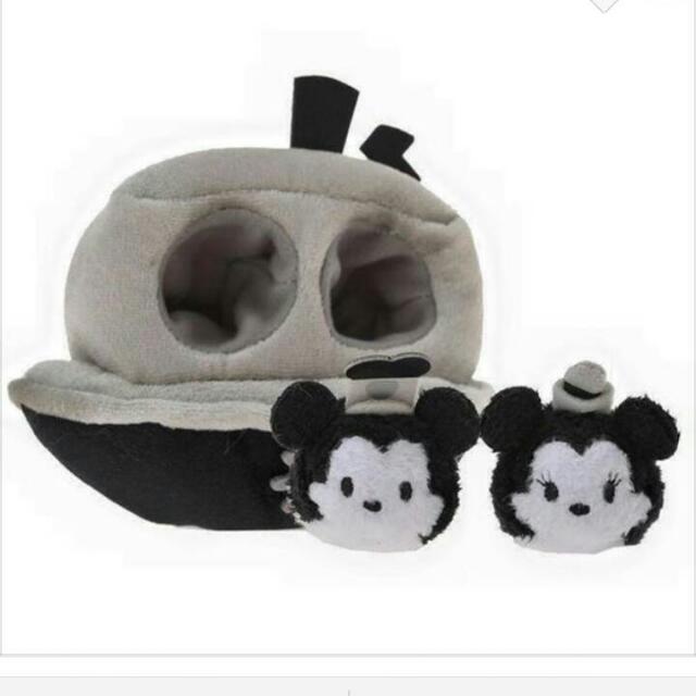 Last D23 Expo Steamboat Mickey Minne Tsum Tsum Set from Japan