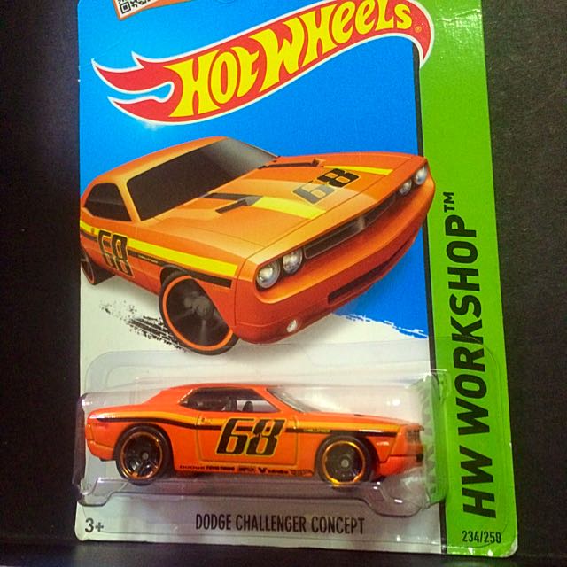 hot wheels dodge challenger concept