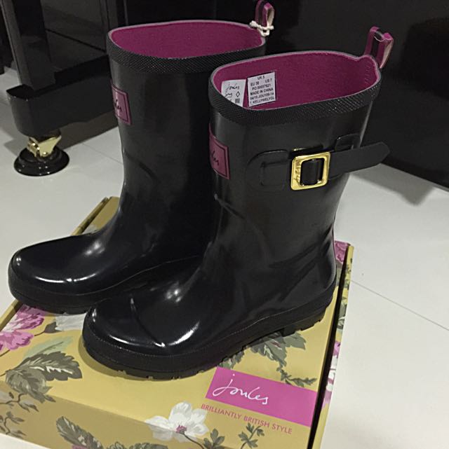 Joules kelly welly rain boots clearance