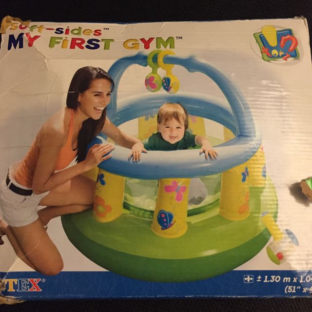 My First Gym- Bouncing Inflatable Playpen, Babies & Kids, Infant ...