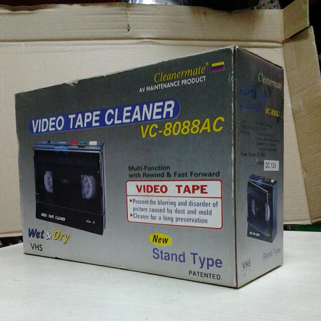 Vintage Video Tape Cleaner VC8088AC, Vintage & Collectibles on Carousell