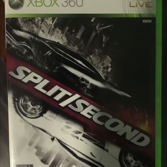 Xbox 360 Games Split Second Toys Games On Carousell