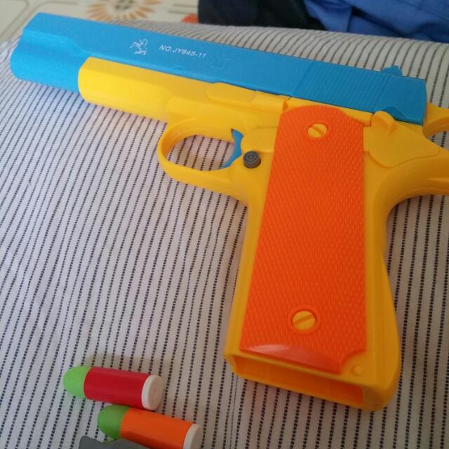 1911 Pistol Kids Toy Gun (Not Nerf), Toys & Games on Carousell
