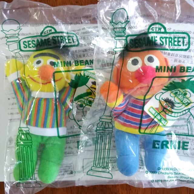 bert and ernie stuffed toys
