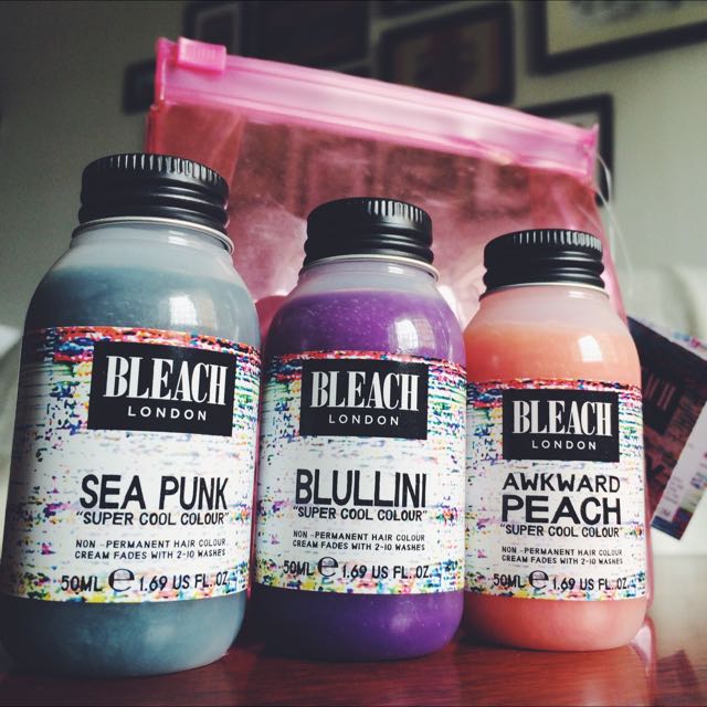BLEACH LONDON 3 colours Semipermanent hair dye, Beauty & Personal Care