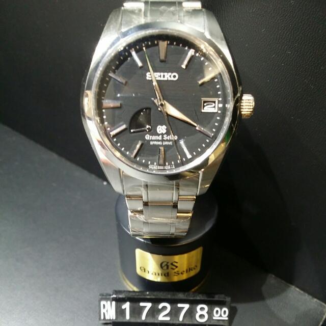 BNIB) Authentic Grand Seiko Spring Drive Automatic with Power Reserve  Indicator SBGA003G, Luxury, Watches on Carousell