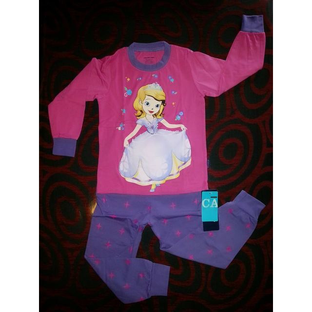 BNWT Sofia The First (Type 2) - Blouse and Pants Suit (Set), Babies ...