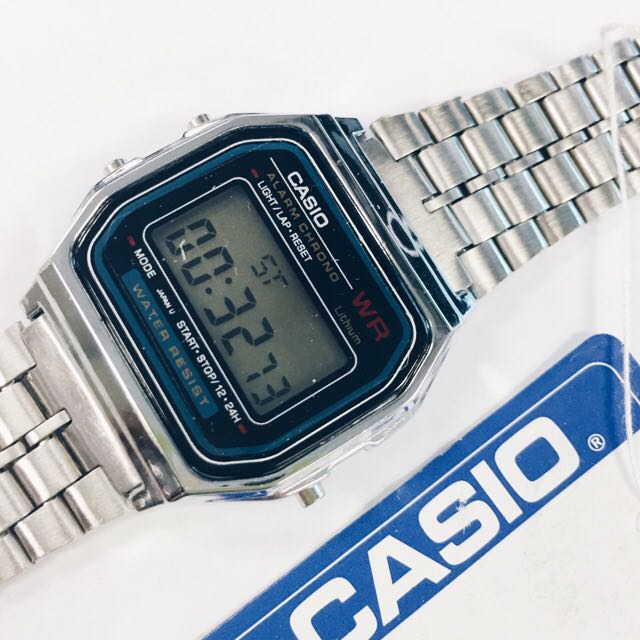 Casio a159 sales silver