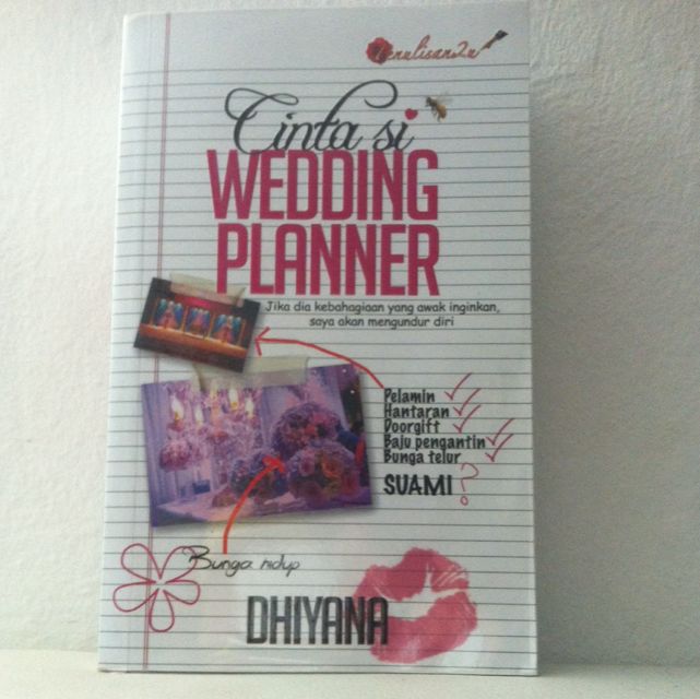 Malay Novel Cinta Si Wedding Planner Books Stationery On Carousell