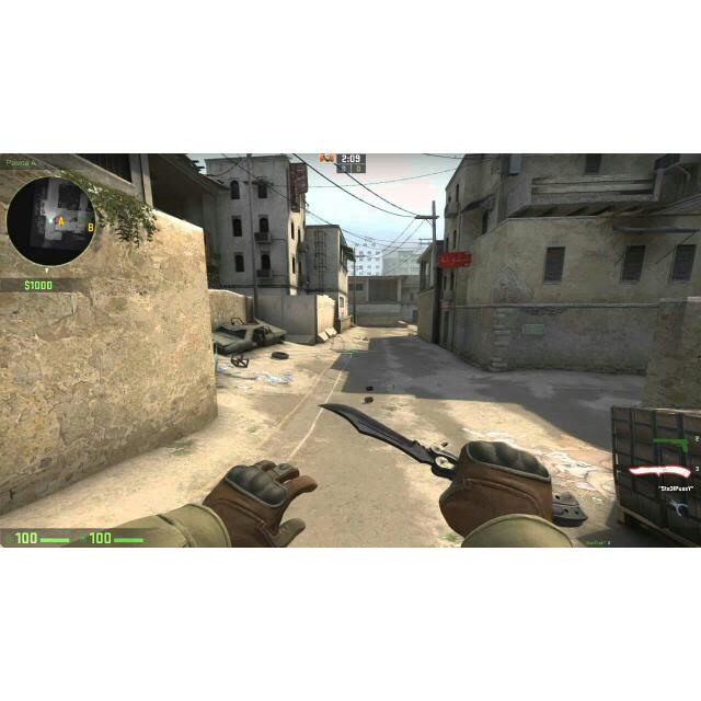 Csgo Butterfly Knife Blue Steel Ft Toys Games On Carousell