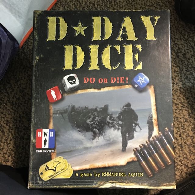 DDay Dice Board Game (Kickstarter Edition) With All Expansions And