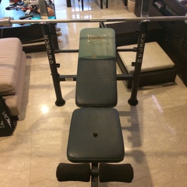 Everlast Adjustable Bench Press Sports On Carousell