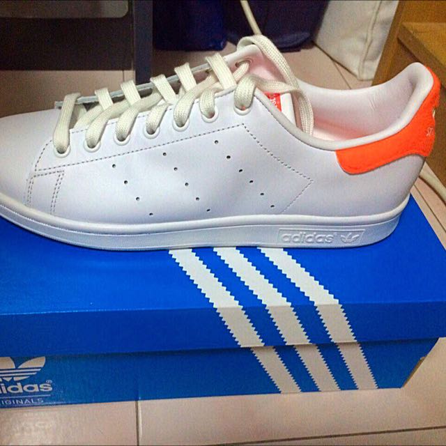 Adidas stan 2025 smith white infrared