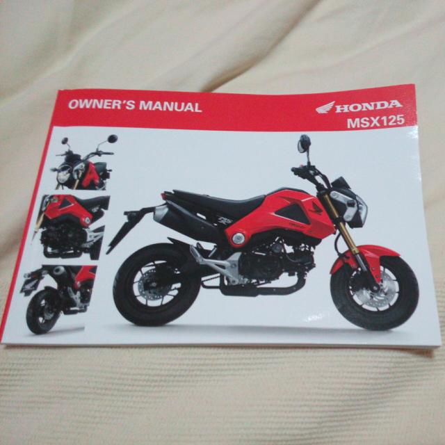 honda msx 125 service manual pdf