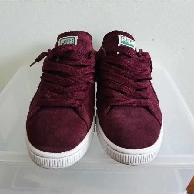 Burgundy pumas best sale 50