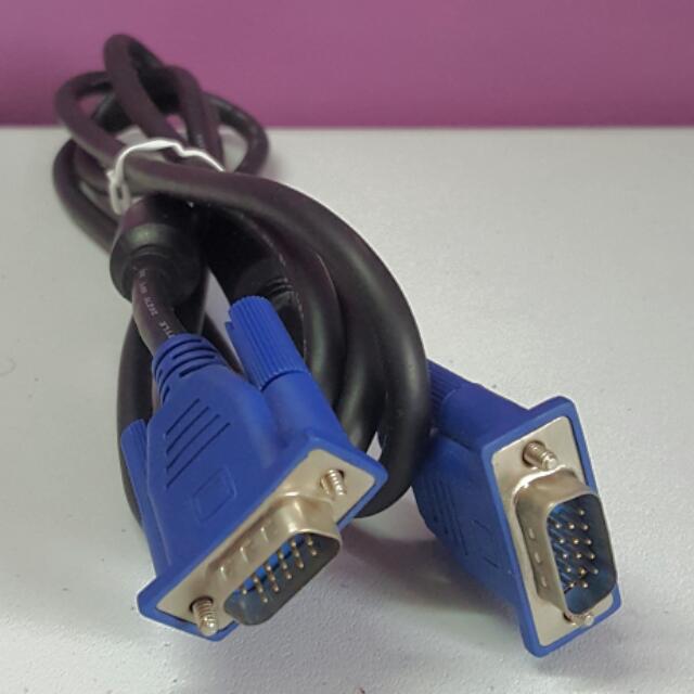 Vga Cable, Computers & Tech, Parts & Accessories, Cables & Adaptors on