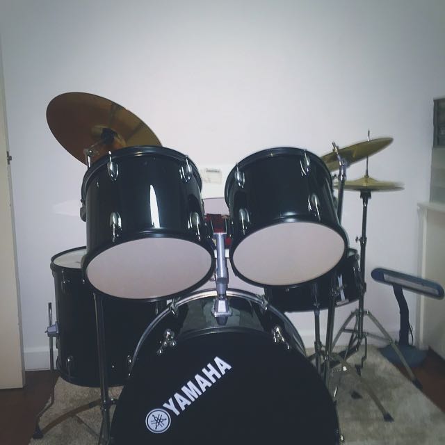 Yamaha 5 Piece Drum Set Hobbies Toys Music Media Music