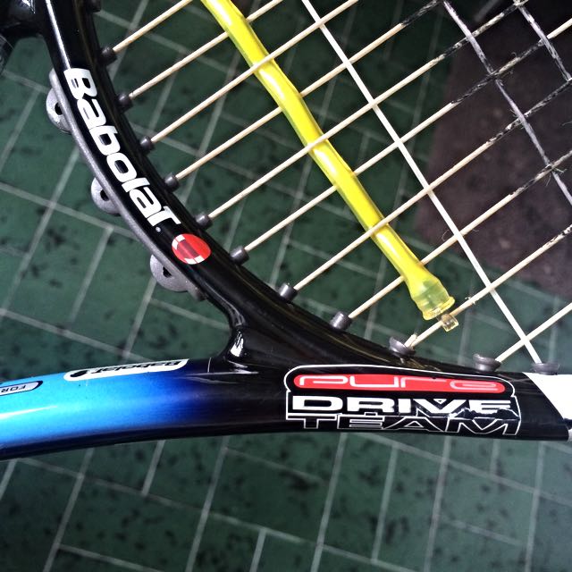 Raquette De Tennis Babolat Pure Drive Team - Grip 4 1/4, Tête 100 Sq. In., 10.6 Oz, Occasion