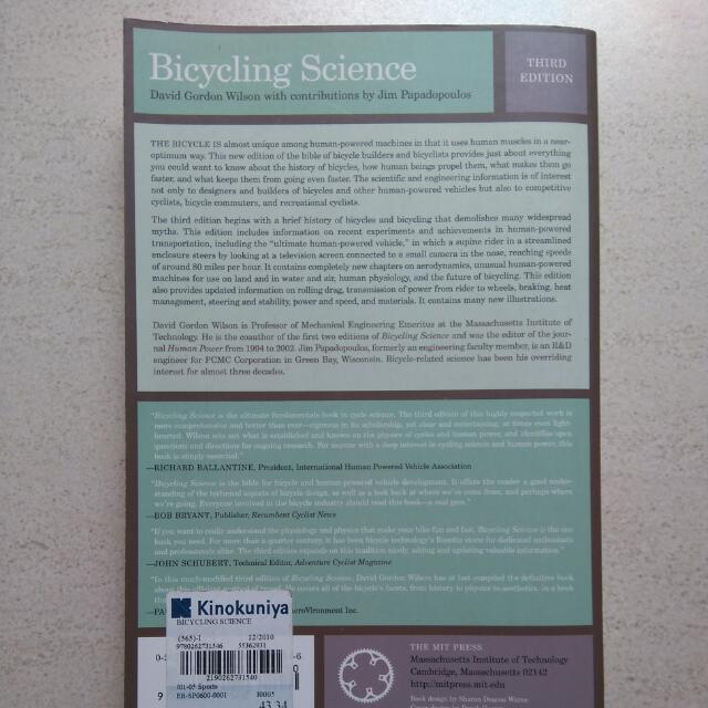 Bicycling Scienceused Books Stationery On Carousell - 