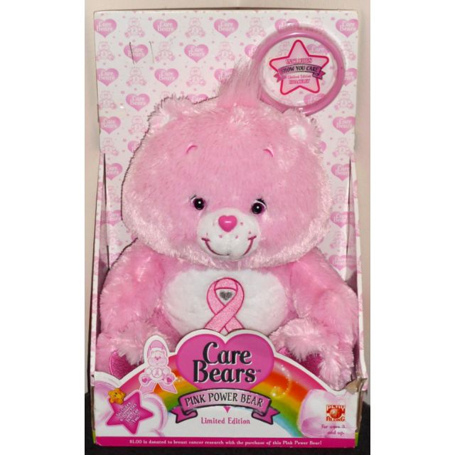 pink power care bear