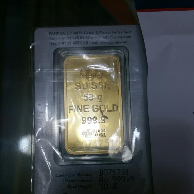 Gold Bar 50 Gram Health Nutrition Health Supplements Health Food Drinks Tonics On Carousell