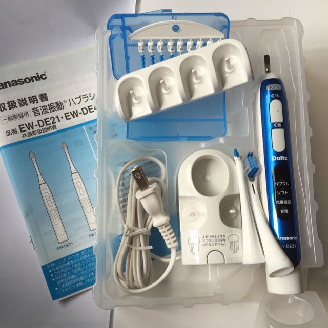 Panasonic Doltz Ion Linear Sonic Toothbrush AC100120V EWDE21A