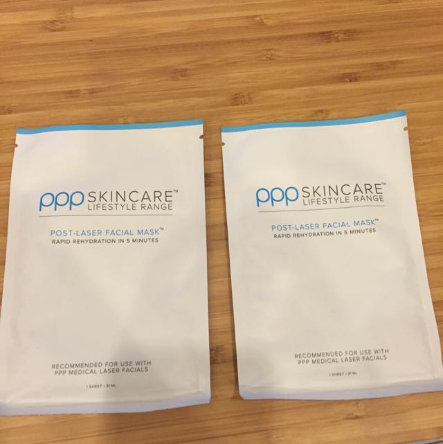 PPP postlaser facial mask X 2, Beauty & Personal Care, Face, Face Care