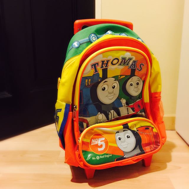 Thomas the store train rolling backpack