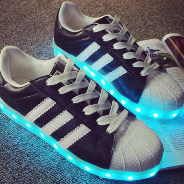 adidas superstar led shoes