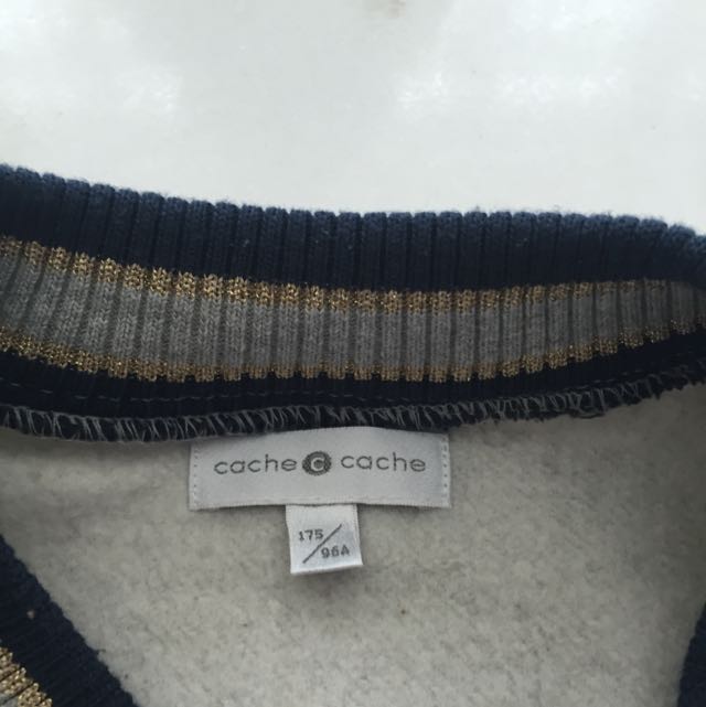Cache Cache Baseball Jacket (Category: Coats, Jackets and Outerwear) located in Singapore. Submitted by _ptrcstc (Listing ID 37657789, Image 2). Description: .