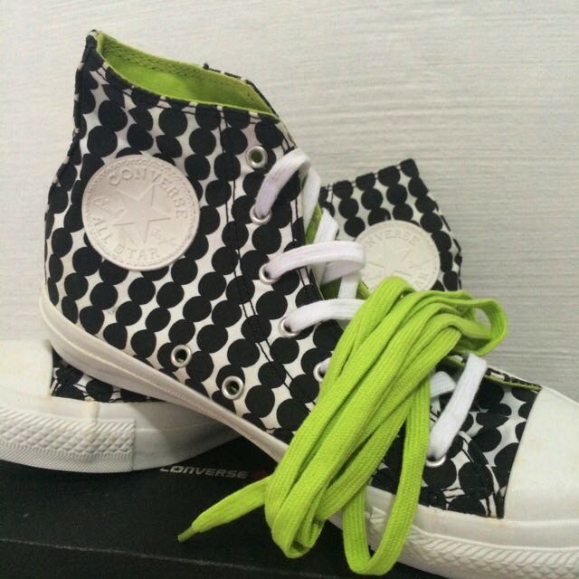 Converse X Marimekko High Cut Canvas Shoes Women s Fashion Footwear Sneakers on Carousell