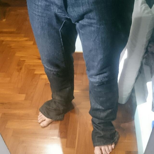 blyant lejr forfremmelse Dainese D1 Kevlar Jeans With Pro Shape Knee Protectors Size 31, Cars on  Carousell