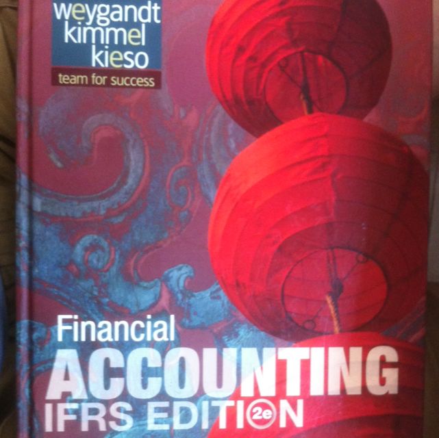 Financial Accounting Ifrs Edition 2e By Weygandt, Kimmel And Kieso
